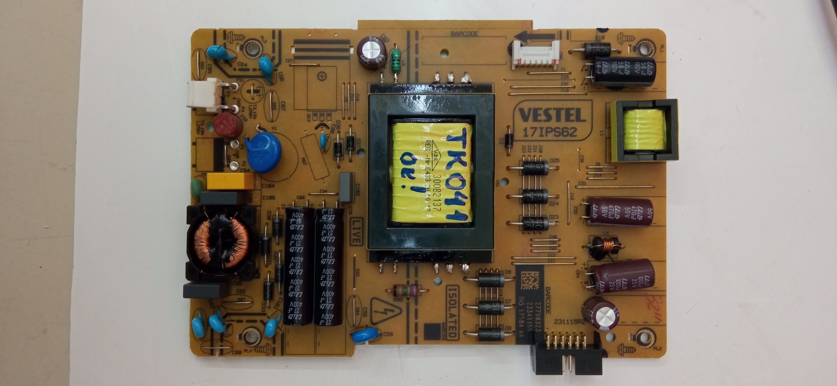 TK041 PANASONIC TX-32DW334 POWER 17IPS62 POWER